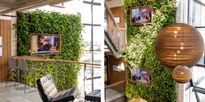 Mobilane LivePanel Indoor plant wall at ProLease 1