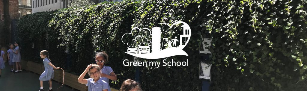 Green school fence by Green my School at Meristem St Peters