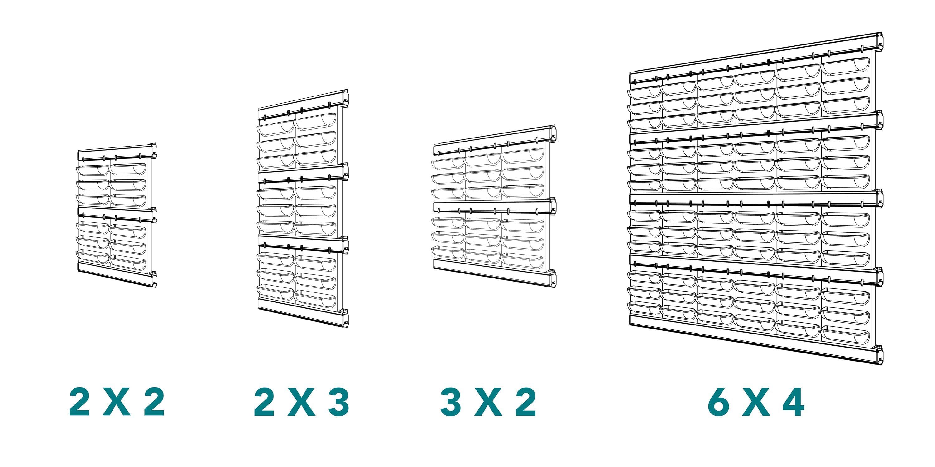 Mobilane LivePanel PACK quatre tailles