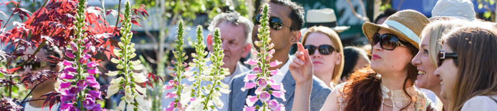RHS Flower Shows 2018 Header