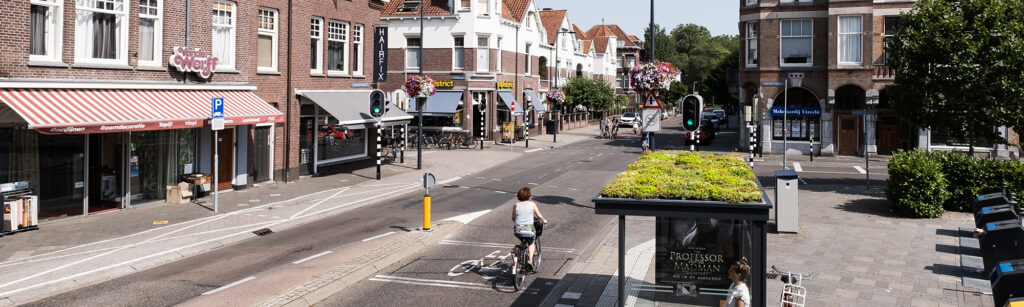 Mobilane MobiRoof sedum op 316 bushokjes in Utrecht