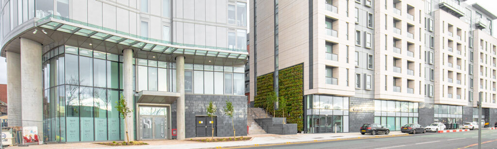 Mobilane LivePanel Outdoor groene gevel muurbeplanting Architect Liverpool V
