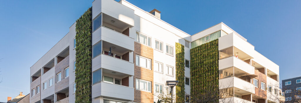 Mobilane LivePanel Outdoor begroeiing met beplanting