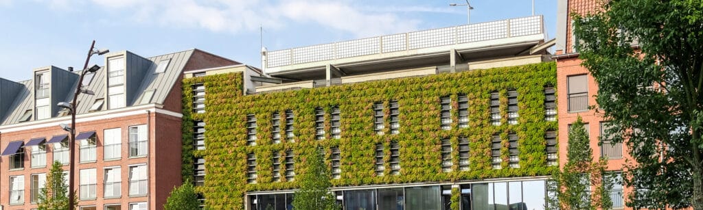 Mobilane LivePanel Outdoor benefits green wall