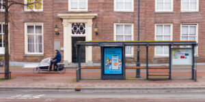 Mobilane MobiRoof ECO green bus stops in Haarlem