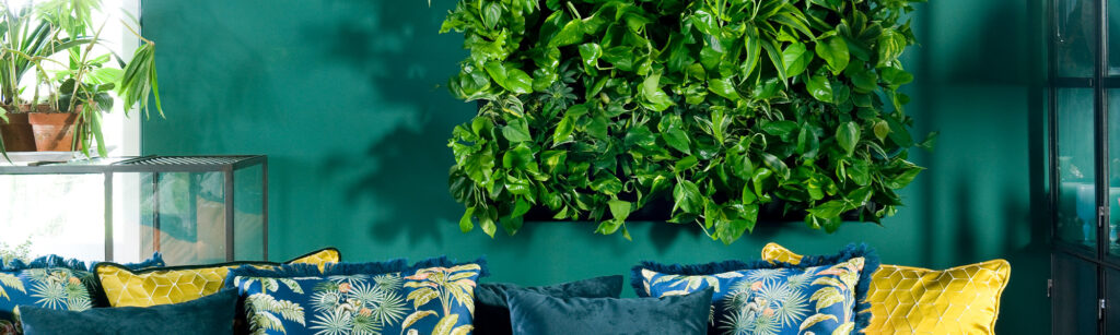 Mobilane LivePanel PACK plants on the wall
