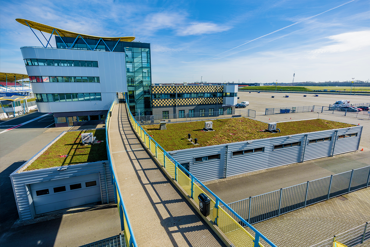 Sedum roof TT Circuit Assen