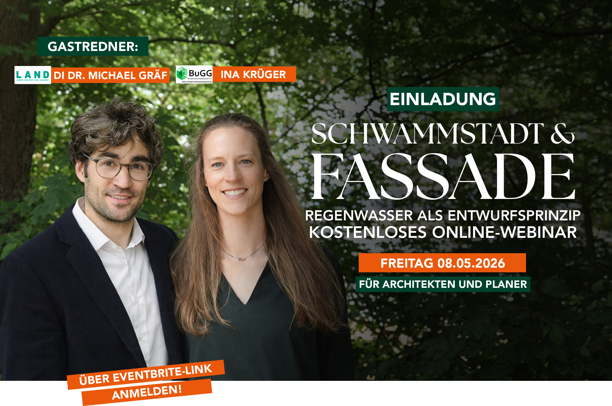 Schwammstadt & Fassade: Regenwassermanagement und Begrünung für klimaresiliente Architektur