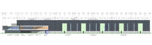 Façades végétales avec le système Mobilane WallPlanter — élément de la certification BREEAM Outstanding du bâtiment.